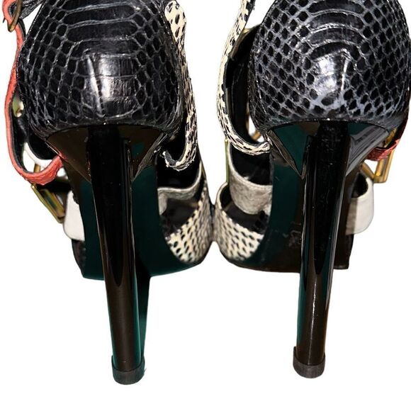 Pierre Hardy heels RARE Summer 2019 Size 7 (37) Nearly New Condition GORGEOUS - Picture 8 of 13